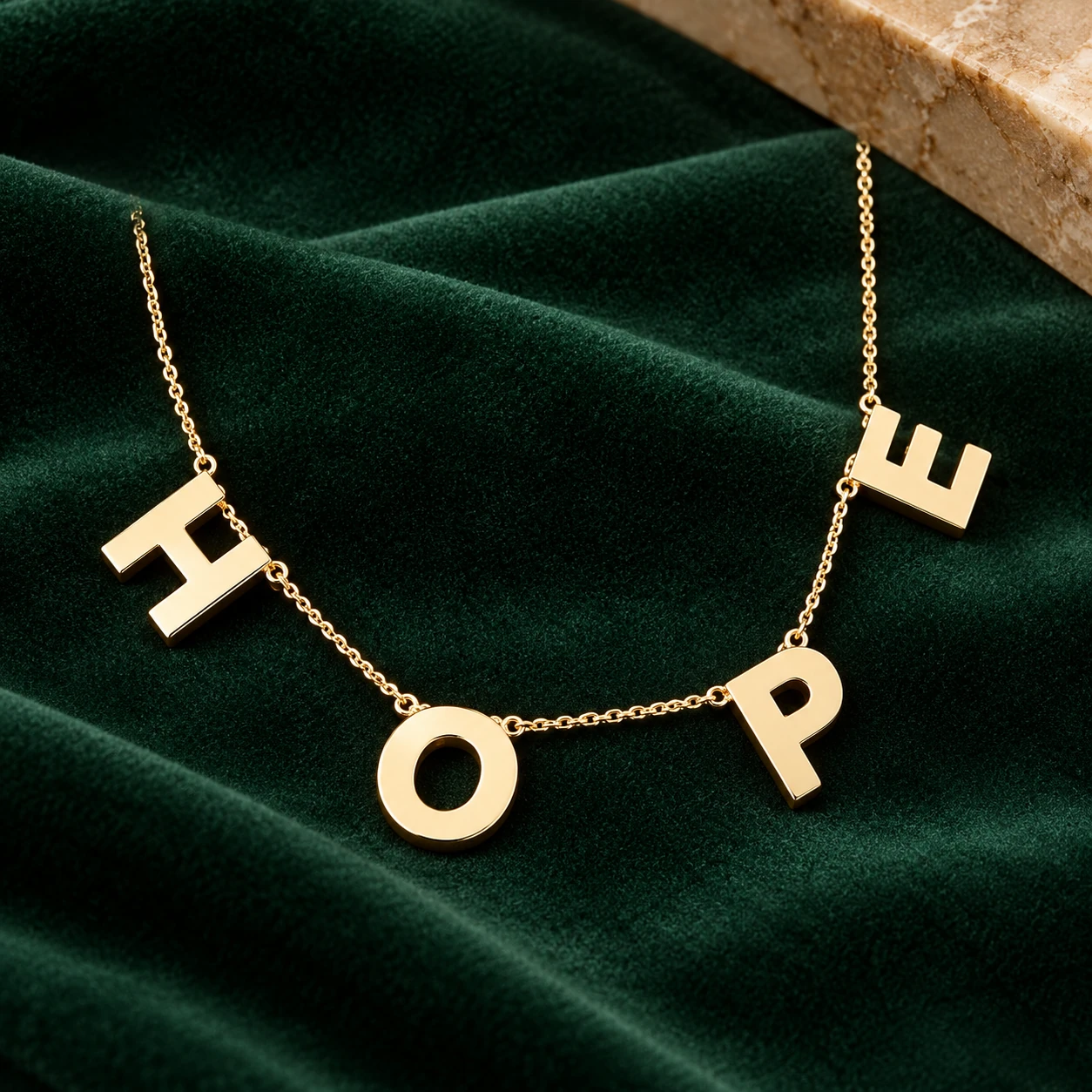 Colar de letras